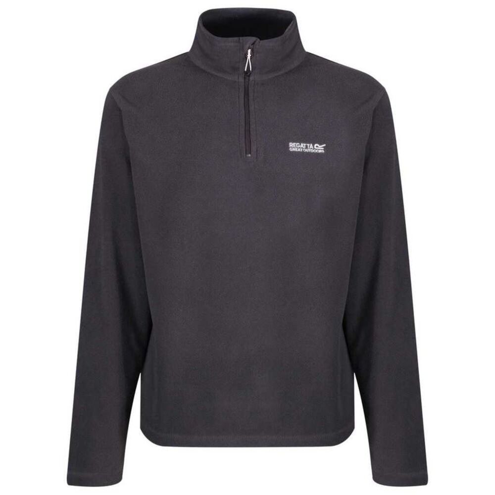 Regatta Great Outdoors Mens Thompson Half Zip Fleece Top / Iron